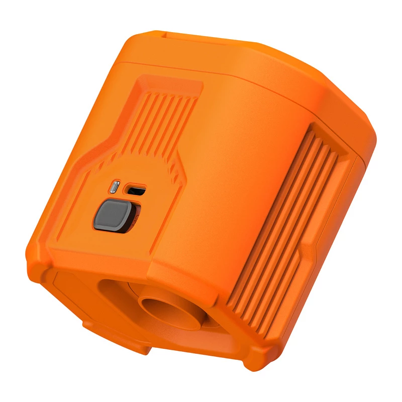 Flextail Evo Pump 3 pārnēsājamais gaisa sūknis un kempinga laterna (Oranža)