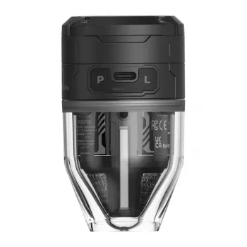 Flextail Max Pump 3 pārnēsājamais gaisa sūknis (melns) – 300 L/min, 500 lūmenu LED, IPX4, USB-C