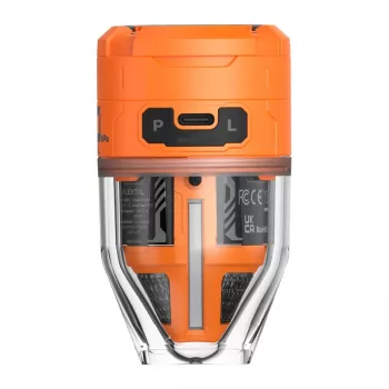 Flextail Max Pump 3 Portable Pump (Orange) – USB-C uzlādējams gaisa sūknis ar LED lampu, 3600 mAh, IPX4