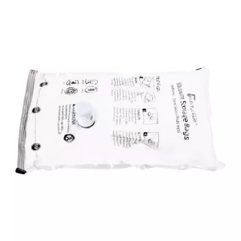 Flextail Vacuum Storage Bags Size M (2-Pack) – vidēja izmēra vakuuma maisi apģērbiem, gultasveļai un dvieļiem