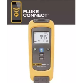 Fluke a3002 FC bezvadu AC/DC strāvas skava, 400 A, CAT III 1000V/CAT IV 600V, melna/oranža 4459442