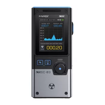 FNIRSI GC-03 BK daudzfunkcionālais jonizējošā starojuma detektors