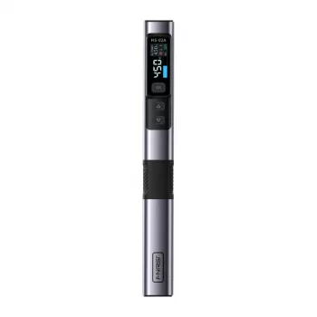 FNIRSI HS-02A 100 W Smart Lodāmurs ar USB-C PD, OLED Displeju, Ātru Uzsilšanu