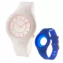 FOLLI FOLLIE Donatella Sieviešu Pulkstenis WF13P020ZSSA 40mm Nerūsējošais Tērauds Rožu Zelts