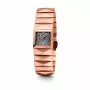 Folli Follie Sieviešu Pulkstenis WF1R009BSG 32mm Roze Zelts Nerūsējošais Tērauds Balta Āda