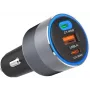 Forcell F-Energy 65 Auto Lādētājs 65W, 2x USB-C (PD 3.0) & 1x USB-A (QC 4.0), Pelēks