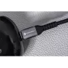 Forcell F-Energy Cafule USB-C to USB-C vads 2 m 240 W PD 5A QC 4.0 pīts melns