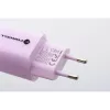Forcell F-Energy GaN III VT-41 33W 1x USB-C 1x USB-A PD 3.0 QC 4.0 sienas lādētājs, purpura