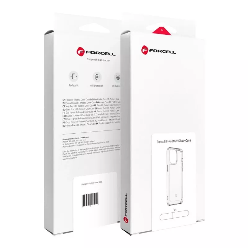 Forcell F-Protect Clear Case iPhone 14 Plus