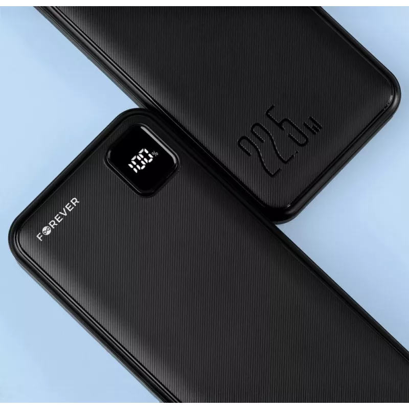 Forever Power Bank TB-300L PD QC 22.5W 20000 mAh Black