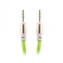 Forever Universal AUX Cable 3,5mm Green 1m