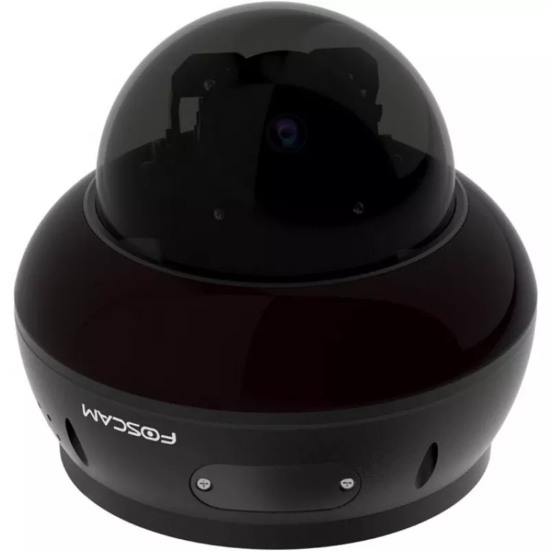 Foscam D8ET IP novērošanas kamera Melna 8MP (3840x2160), PoE, PT funkcija, AI atbalstīta noteikšana, IK10 vandāļu aizsardzība