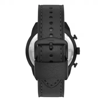 Fossil FS5874 Vīriešu Pulkstenis ar Zilu Ciparnīcu un Brūnu Ādas Siksniņu 42mm