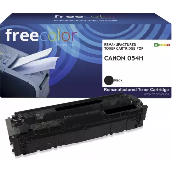 Freecolor Toner Canon 054H (3028C002) melns pārstrādāts - augsta ražība - 3100 lappuses