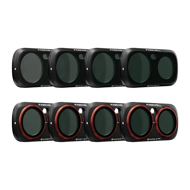Freewell All Day 8 daļu filtru komplekts Insta360 Luna Ultra, FW-LNUB-ALD