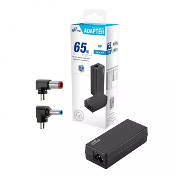 FSP PRO 65W universālais klēpjdatora lādētājs – HP
