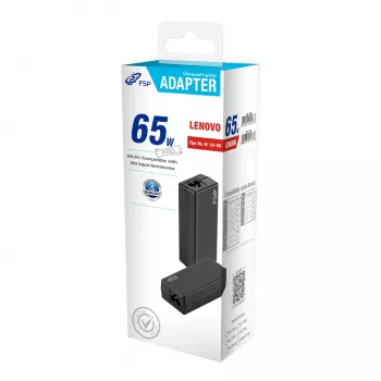 FSP PRO 65W universālais klēpjdatora adapteris – Lenovo