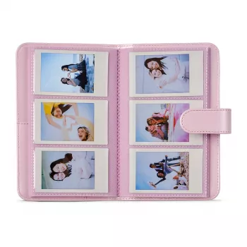 Fujifilm Instax Mini Albums Candy Pink – 64 kabatiņu fotoalbums Instax Mini fotogrāfijām