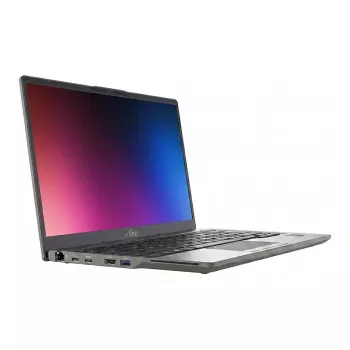 Fujitsu LIFEBOOK U7411 14 inch FHD Laptop - Intel Core i7-1165G7, 16GB RAM, 512GB SSD, Windows 11 Pro, Black/Silver