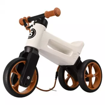 FUNNY WHEELS Rider Super balansa velosipēds, pērļu / brūns