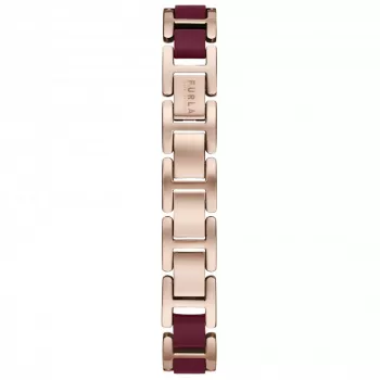 FURLA Arco Chain Sieviešu Pulkstenis WW00004012L3 36mm Rožu Zelts Nerūsējošais Tērauds