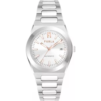 FURLA Arco Chain sieviešu pulkstenis WW00012001L1 38mm sudraba nerūsējošais tērauds