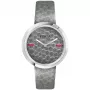 FURLA Giada Sieviešu Pulkstenis R4251110501 34mm Sudraba Ciparnīca Rozā Ādas Siksniņa