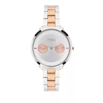 FURLA Giada sieviešu kvarca pulkstenis R4253102507 31mm nerūsējošā tērauda sieta sudrabs