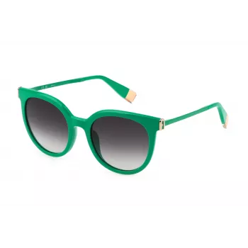 FURLA SFU625-52092X Women's Butterfly Sunglasses 52/20/140 mm Grey Gradient