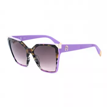 FURLA SFU686V5403KA Sieviešu Havana kvadrātveida saulesbrilles 54/18/140 mm