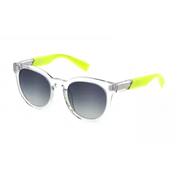 FURLA SFU687-510P79 Sieviešu tauriņveida saulesbrilles Havana Acetāta Brūnas Gradienta Lēcas 51/21/140 mm