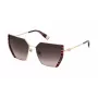 FURLA SFU786V570AHL Sieviešu saulesbrilles Havana Brūns Acetāta Rāmis Brūnas Gradienta Lēcas 57/14/140 mm
