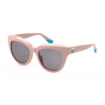 FURLA sieviešu kaķacs formas saulesbrilles SFU780-540816 Havana Acetāts Gradient Brūnas lēcas 54/15/140 mm