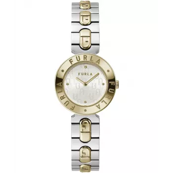 FURLA sieviešu pulkstenis WW00004007L4 30mm Quartz Nerūsējošais tērauds un Āda