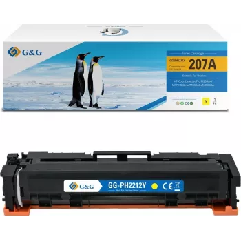 G&G saderīga tonera kasetne HP 207A / W2212A (ciāna)