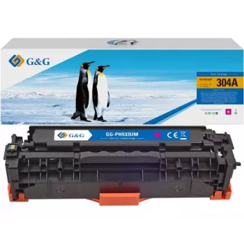 G&G saderīgs tonera kārtridžs HP 304A / CC533A magenta (14386)