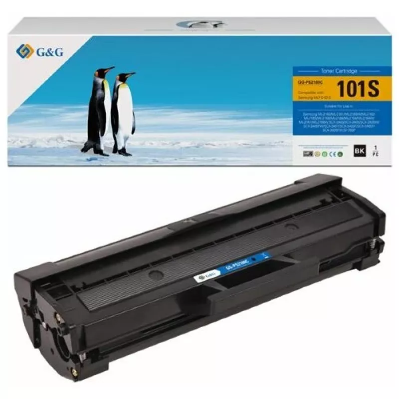 G&G 14181 saderīga tonera kasetne Samsung MLT-D101S / HP SU696A
