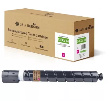 G&G Reborn saderīga tonera kasetne Canon C-EXV 64 (5755C002) – Magenta