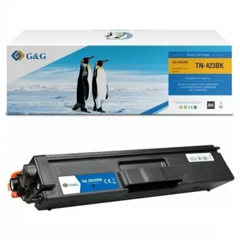 G&G XL Tonera kasetne saderīga ar Brother TN-423BK (Melnā)