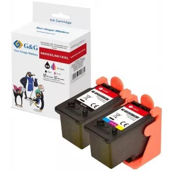 G&G XXL saderīgu tintes kasetņu komplekts Canon PG-560XL/CL-561XL (20635)