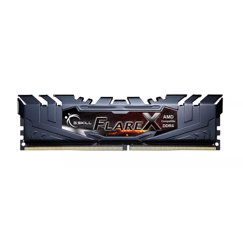 G.Skill Flare X 16GB (2x8GB) DDR4 3200MHz CL16-18-18-38 1.35V Non-ECC Unbuffered Desktop Memory Kit, Black