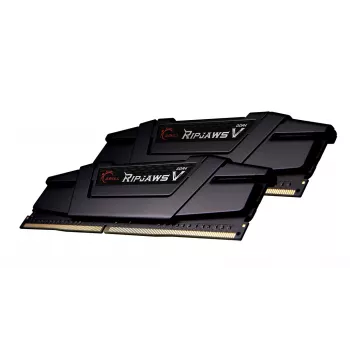 G.Skill Ripjaws V 64GB (2x32GB) DDR4 3600MHz CL18 Desktop atmiņas komplekts - Melns