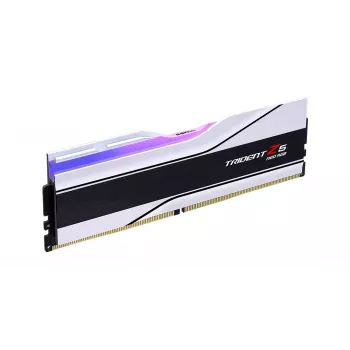G.Skill Trident Z5 Neo RGB 48 GB (2x 24 GB) DDR5-6400 CL32 balts AMD EXPO atmiņu komplekts F5-6400J3239F24GX2-TZ5NRW