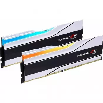 G.Skill Trident Z5 Neo RGB 48 GB (2x 24 GB) DDR5-6400 CL32 balts AMD EXPO atmiņu komplekts F5-6400J3239F24GX2-TZ5NRW