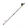 Gabel Carbon XT 2S-80 F.L. regulējamās nūjošanas nūjas, 78–135 cm, Melna/Zaļa