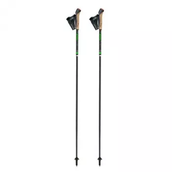 GABEL FLD Carbon nūjas nūjošanai 115 cm – oglekļa kāts, korķa rokturis, fiksēts garums (pāris)