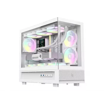GAMEMAX NEX C31 WH M-ATX/BTF datora korpuss balts