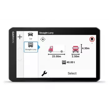 Garmin Dezl LGV720 GPS Navigācija ar 6,95 collu Displeju, Ziemeļamerikas Kartes, Kravas Auto Maršrutēšana