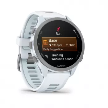 Garmin Forerunner 170 Music, Whitestone ar Whitestone/Cloud Blue siksniņu
