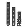 Garmin QuickFit 20 silikona pulksteņa siksniņa Instinct 2S, grafīta